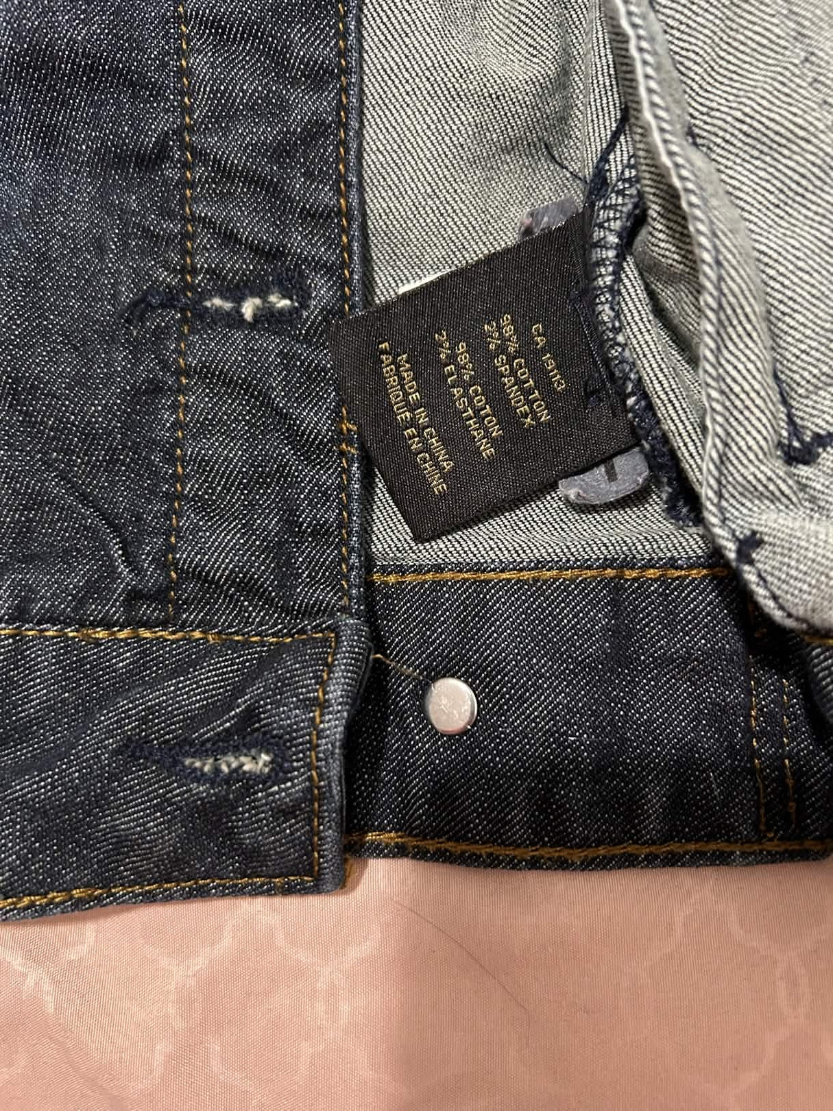 Washed Out Indigo Denim Jacket
