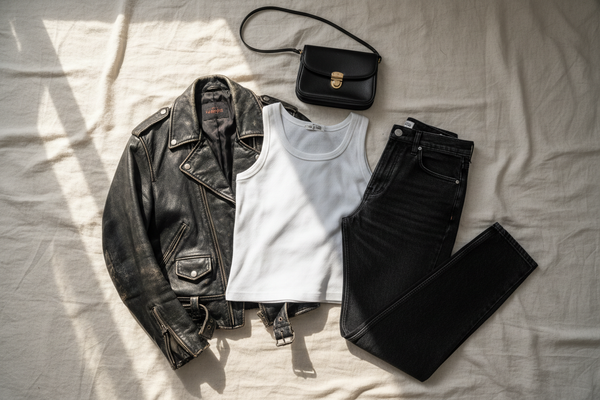 4-Piece Black & White Minimalist Bundle