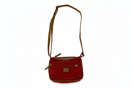 Roots 73 Red Crossbody Shoulder Bag